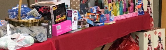 GRAPEVINE CHAMBER COLLECT TOYS AND CANNED GOODS