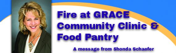 Fire at GRACE Community Clinic and Food Pantry