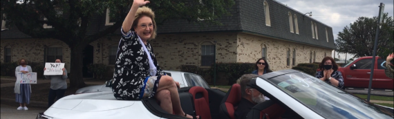 Surprise Parade for Nurse Shirley!