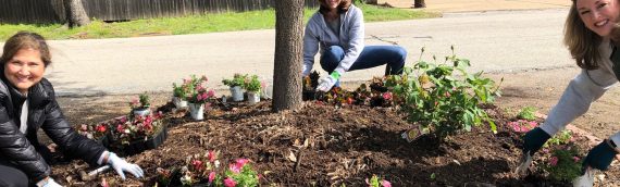 First Baptist Grapevine Cleans Up Transitional Housing!