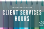 Client Services - EARLY CLOSE AUG 5TH